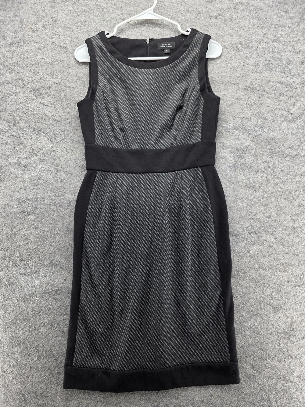 Tahari Arthur S Levine Dress Womens 4 Sleeveless Sheath Career Work Bodycon